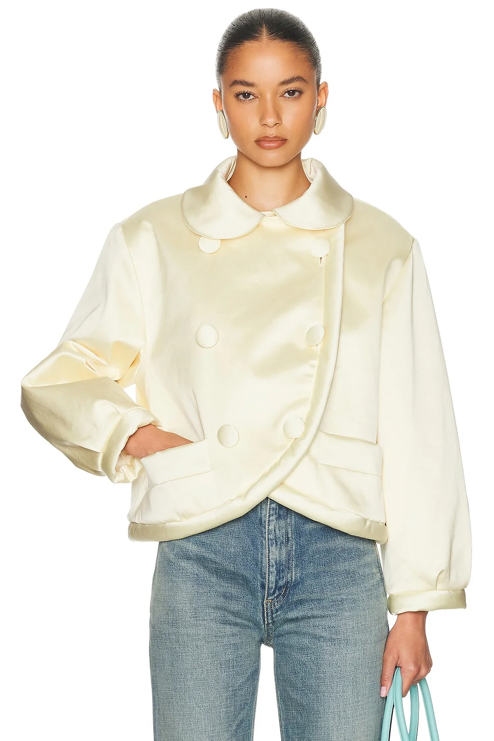 Sateen Puff Jacket - 1