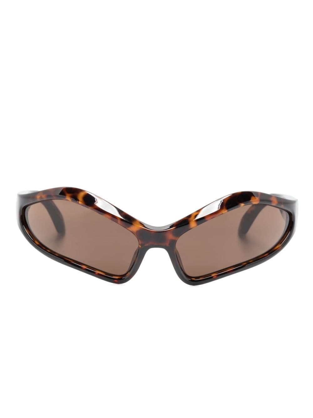 oversize-frame sunglasses - 1