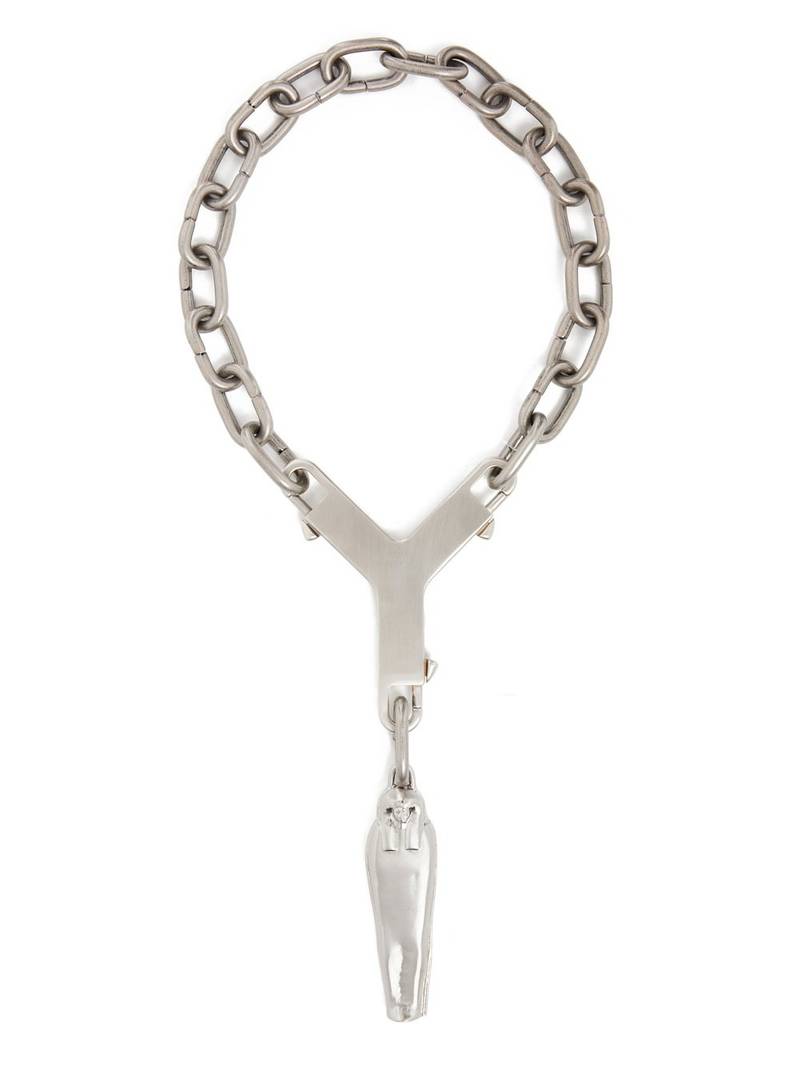 Silver Sarcofago Necklace 1