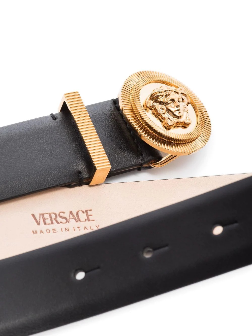 Medusa-buckle detail belt - 3
