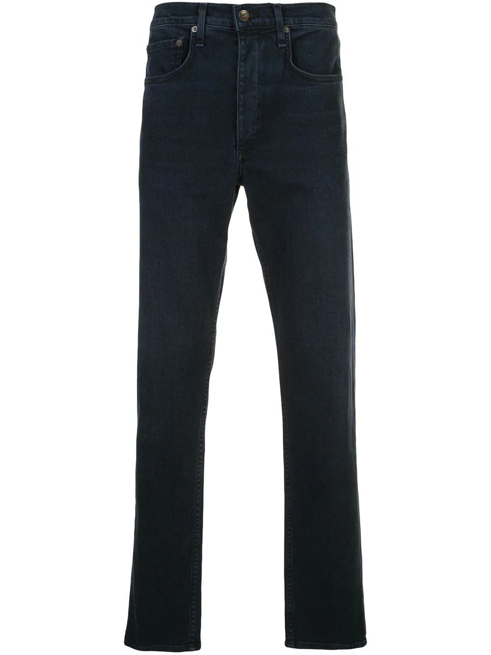 Fit 2 mid-rise straight-leg jeans - 1