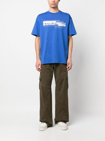 A-COLD-WALL* Grid logo-print T-shirt outlook