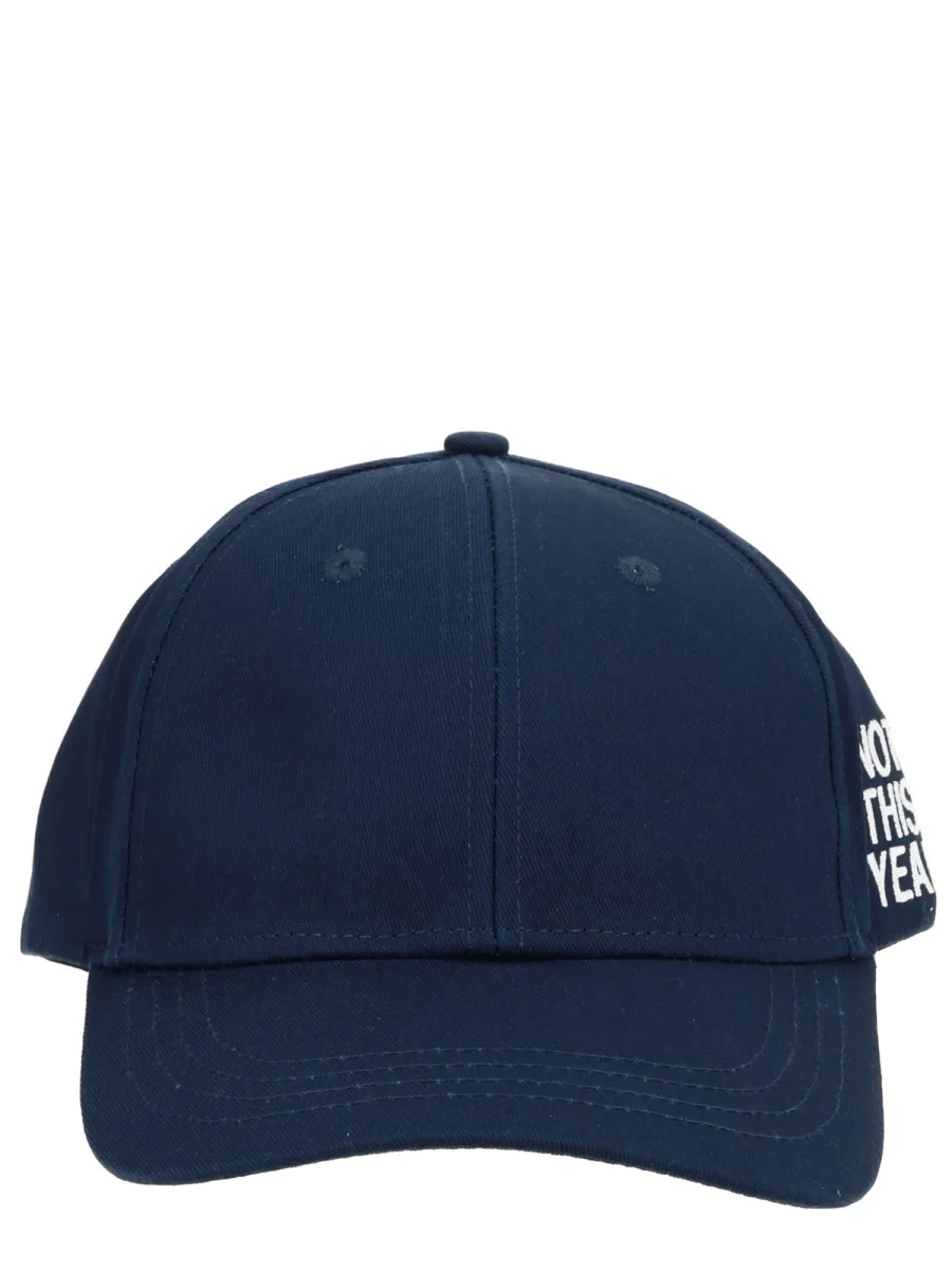 COTTON BASEBALL CAP WITH EMBROIDERY - 1