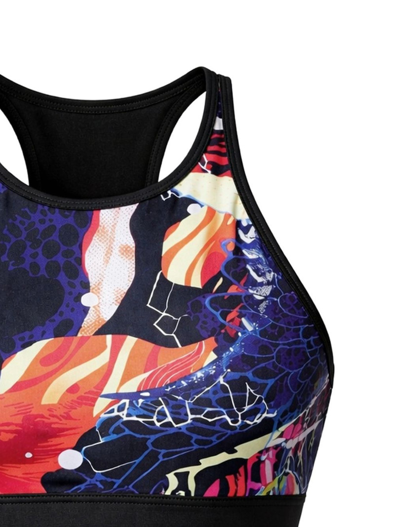 Reebok Yoga Graffiti sports bra outlook