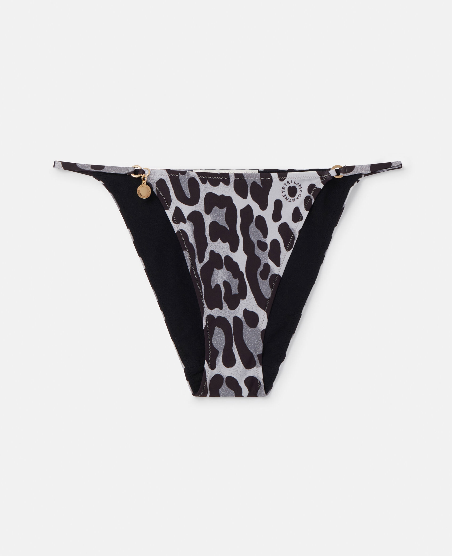 Leopard Print High Leg Briefs - 1