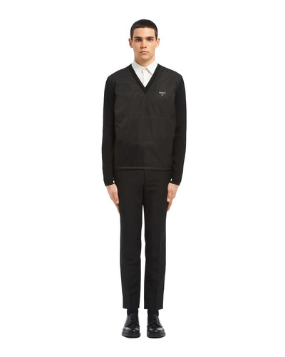 Prada Wool and nylon sweater outlook