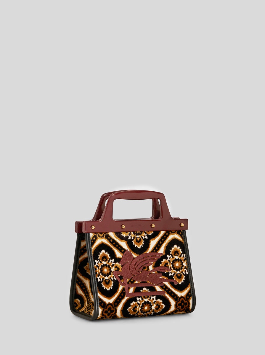 MINI JACQUARD LOVE TROTTER BAG - 5