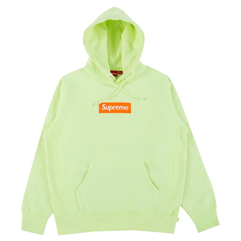 Supreme Box Logo Hooded Sweatshirt Pale Lime (FW17) SP-FW17SW02-PL - 1