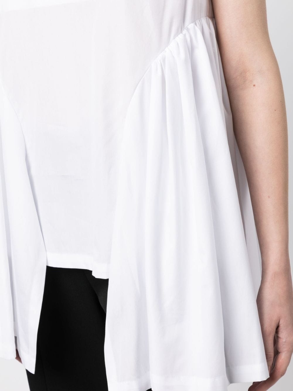 high-low hem sleeveless top - 5