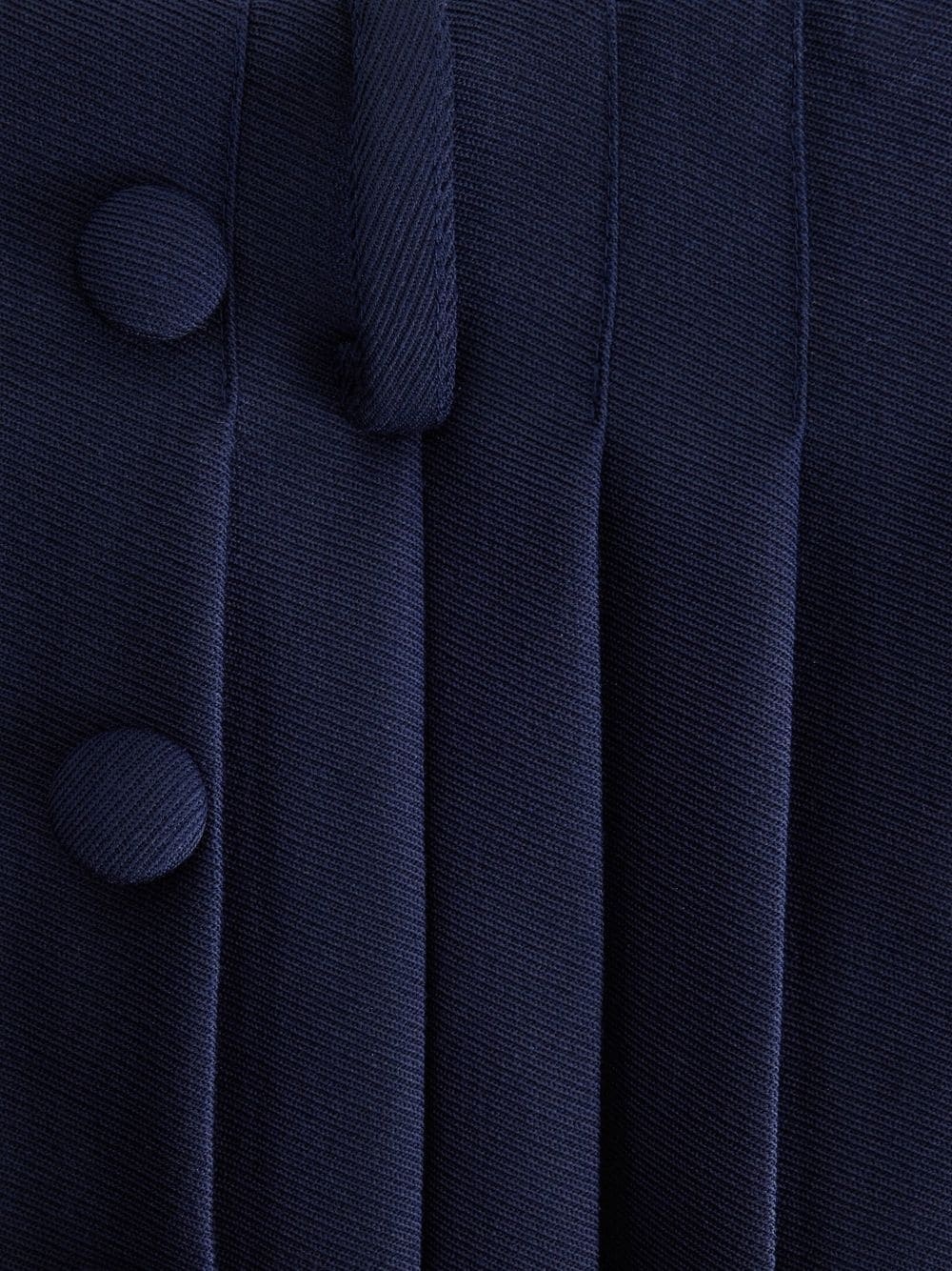 pleated wool miniskirt - 5