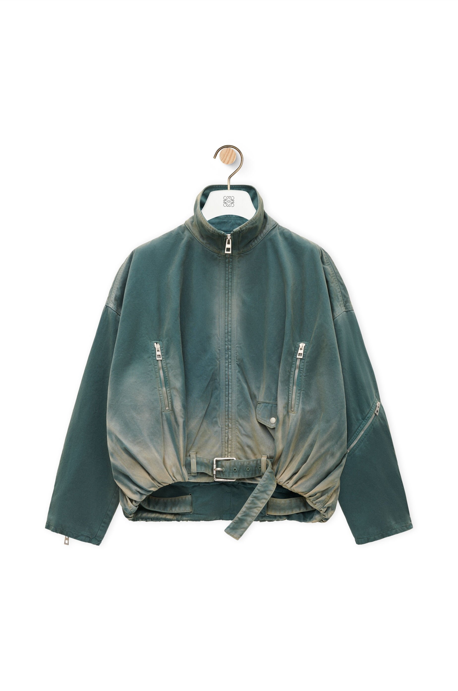 Balloon jacket in cotton - 1