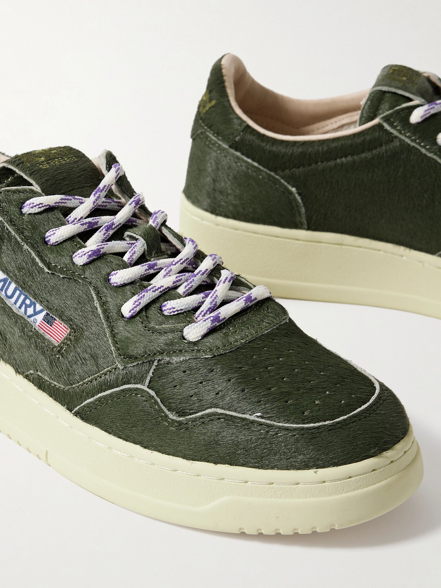 Medalist Pony Hair Sneakers Dark green - 5