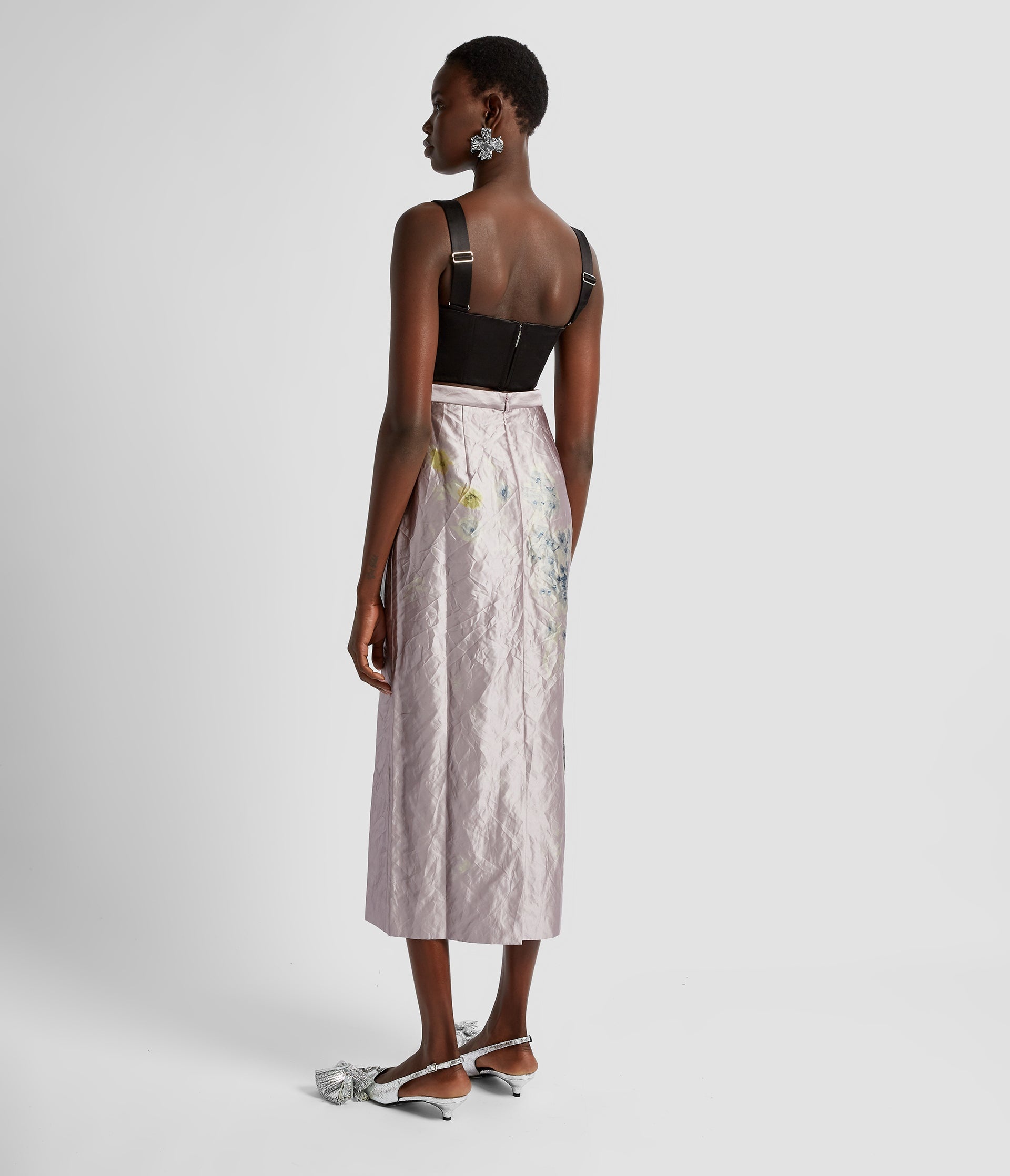 PENCIL MIDI SKIRT - 3