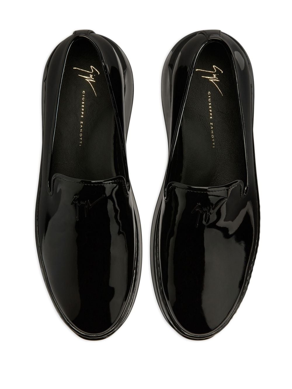 Conley patent-leather loafers - 4