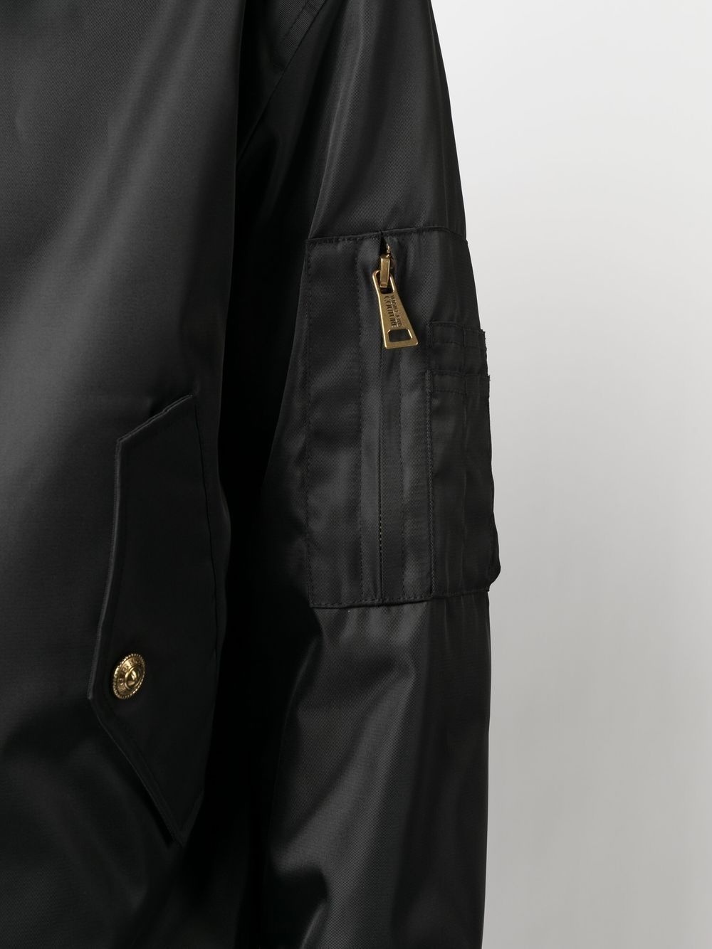 Barocco-print bomber jacket - 5