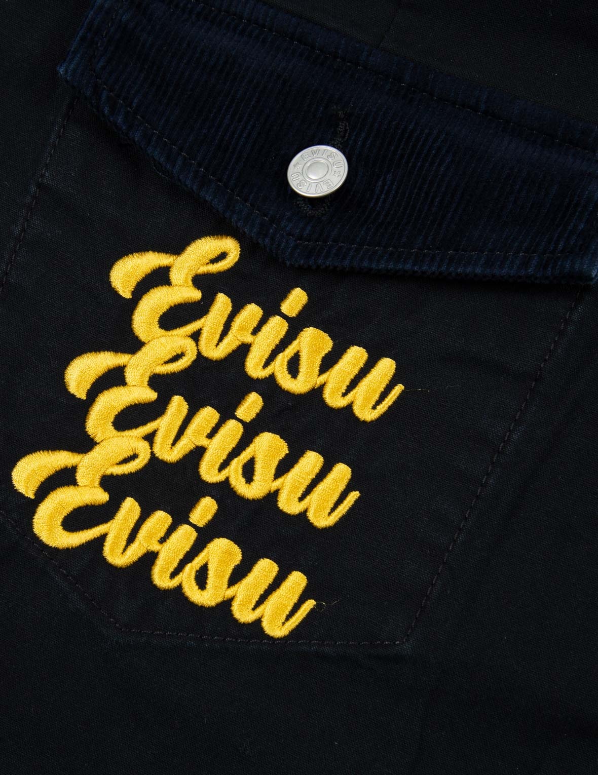 SEAGULL AND LOGO EMBROIDERY CARGO PANTS - 8
