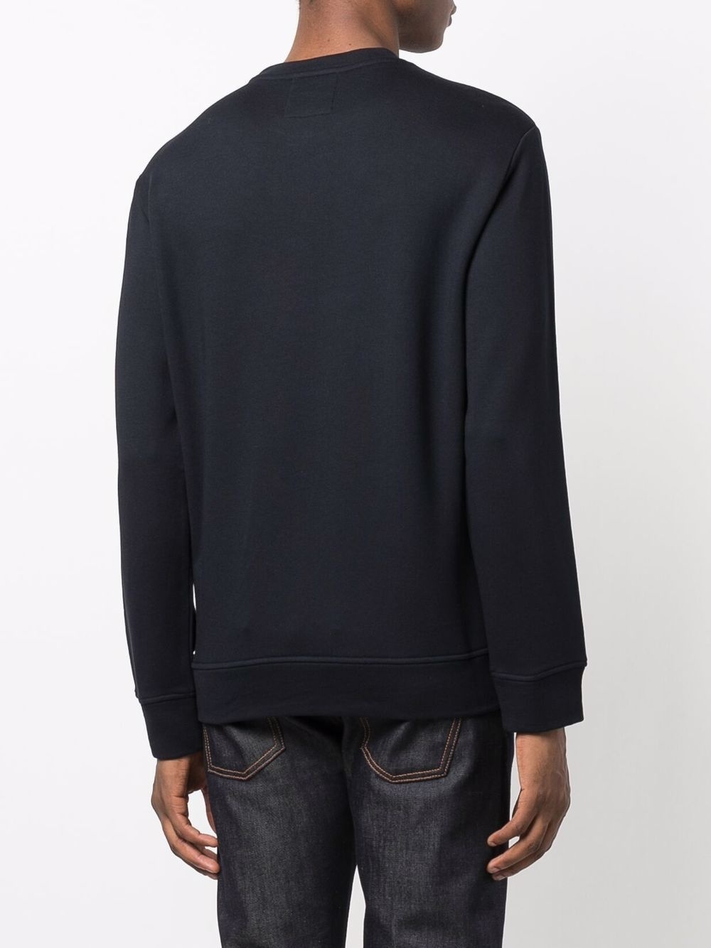 Emporio Armani Logo-print Crew-neck Sweatshirt - 5