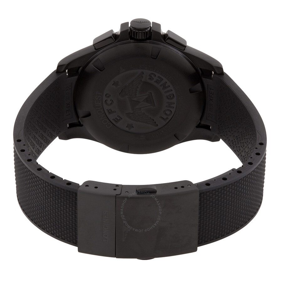 Longines Longines Conquest GMT Quartz Black Dial Men's