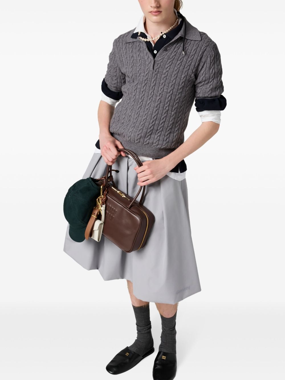 Beau leather tote bag - 2