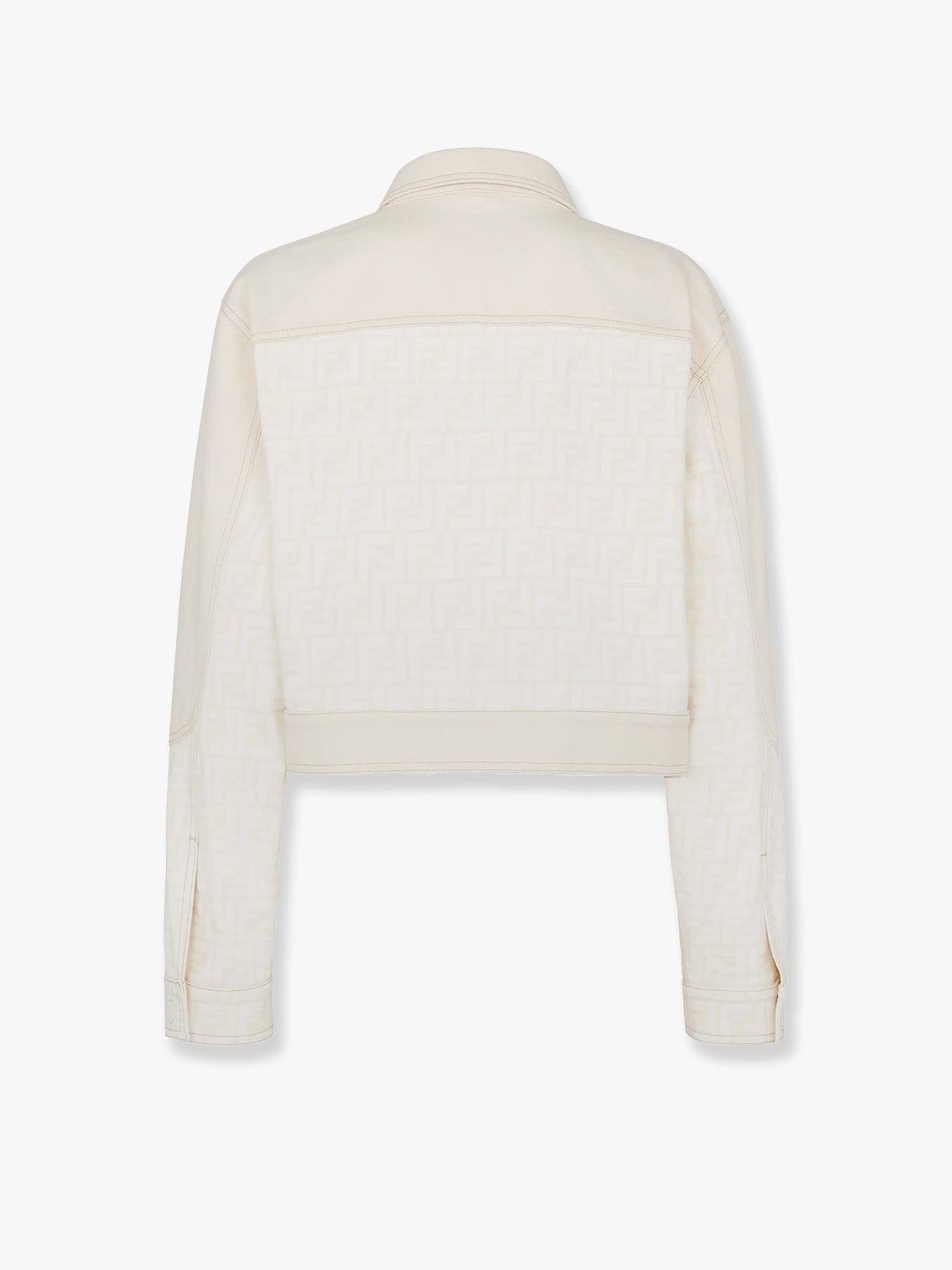 ジャケット FENDI White FF denim jacket Jeans Jacket Jeans White | Fendi