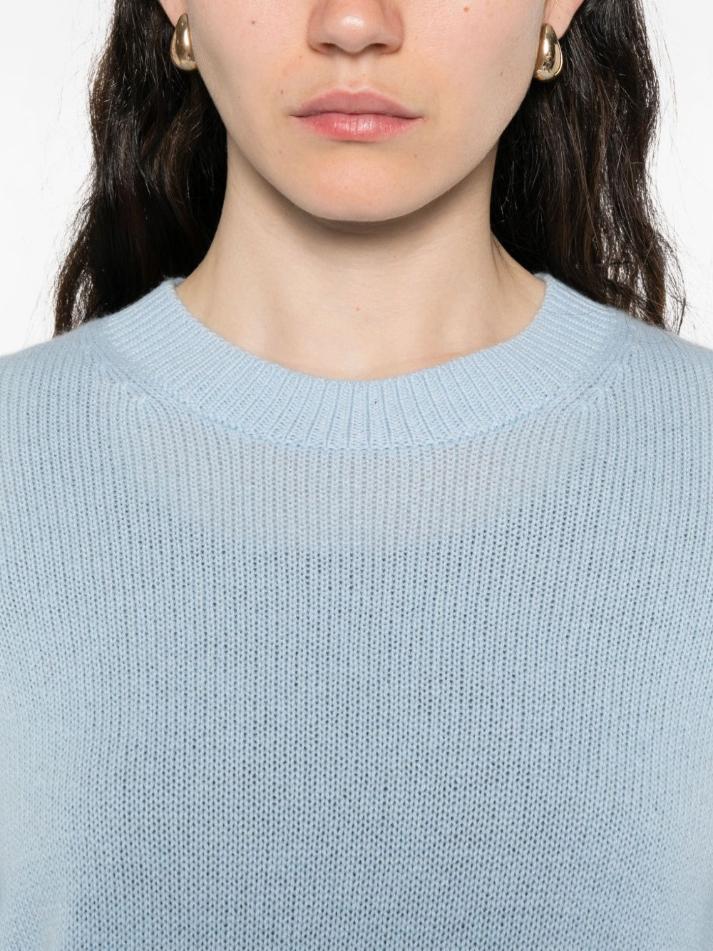 crew-neck cashmere sweater - 5