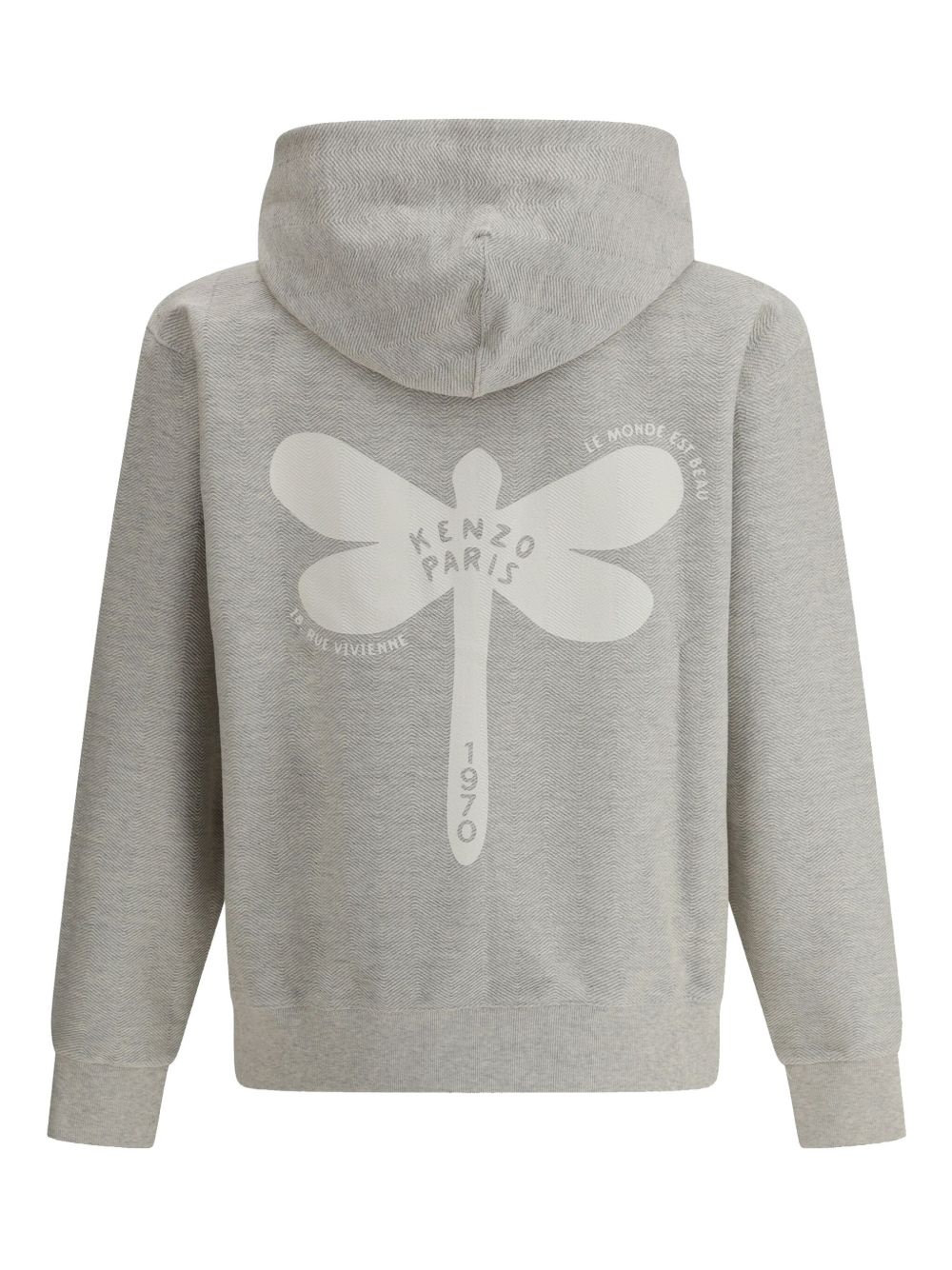 logo-print hoodie - 2