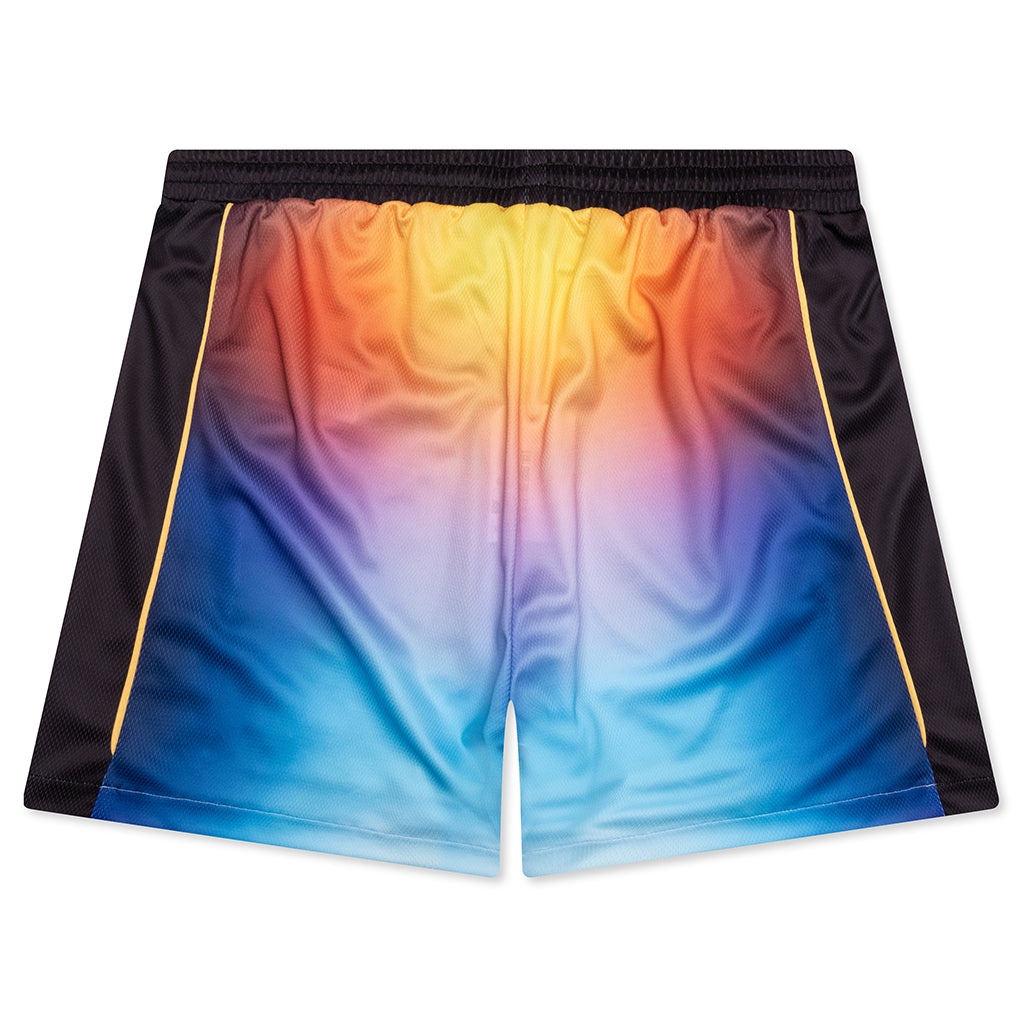 PRINTED FOOTBALL SHORTS - GRADIENT - 2
