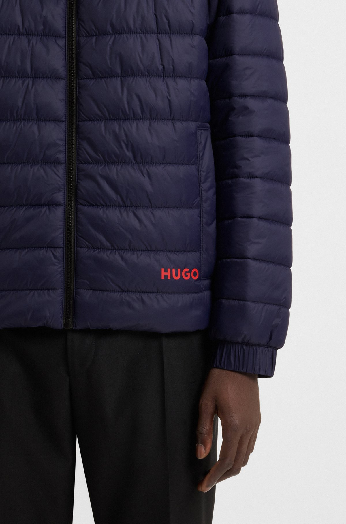 LIGHTWEIGHT WATER-REPELLENT JACKET WITH RED LOGO - 6
