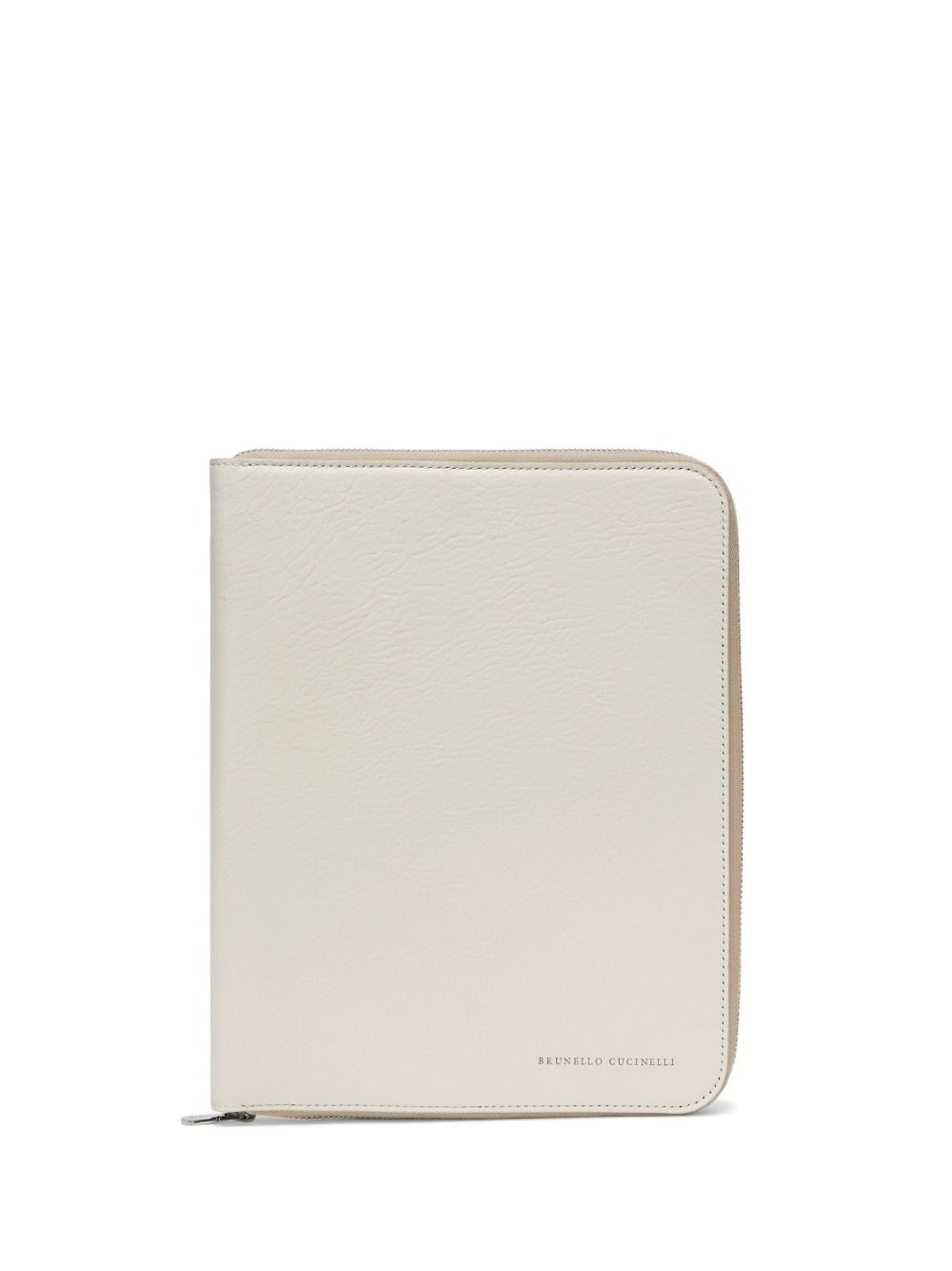 zip-up leather case - 1