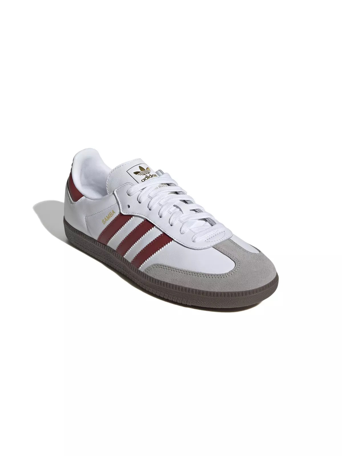 Originals Samba OG "Ftwr White/Preloved Ruby/Clear Granite" Men's Shoe - 3