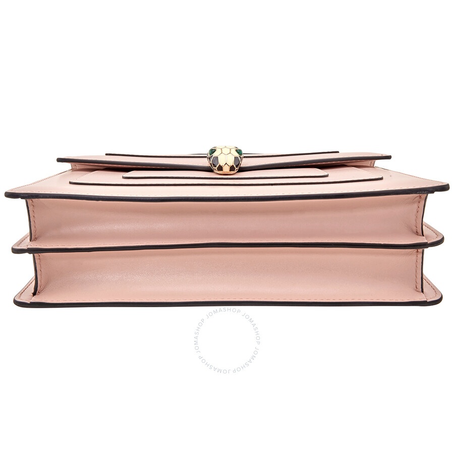 Bvlgari Serpenti Forever Shoulder Bag- Crystal Rose - 7