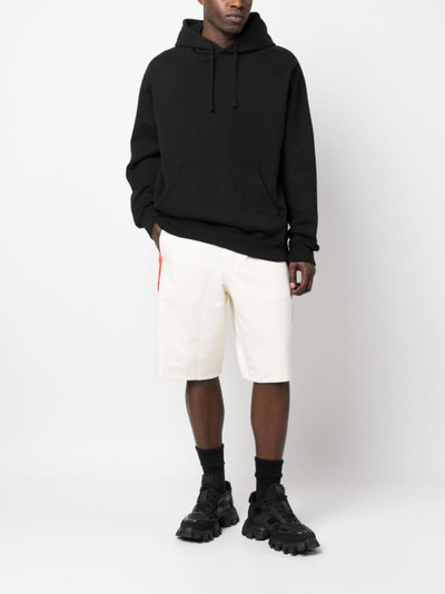Y-3 organic-cotton track shorts outlook