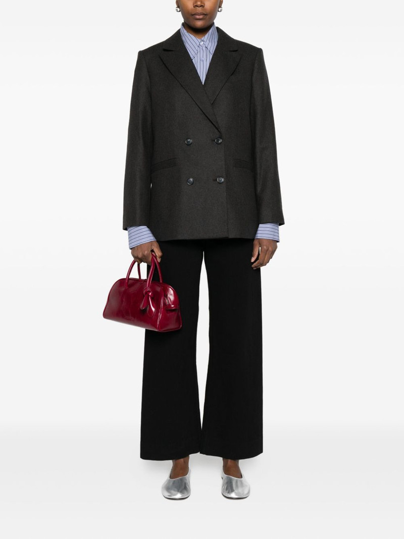 A.P.C. double-breasted wool blazer outlook