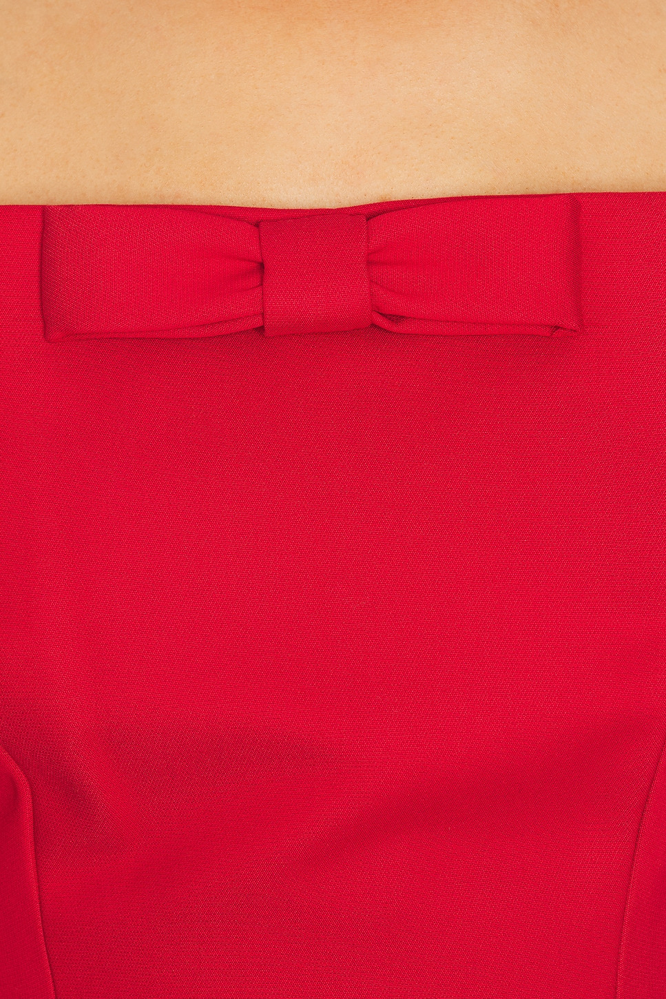 The S Curve Dress With Bow - 5