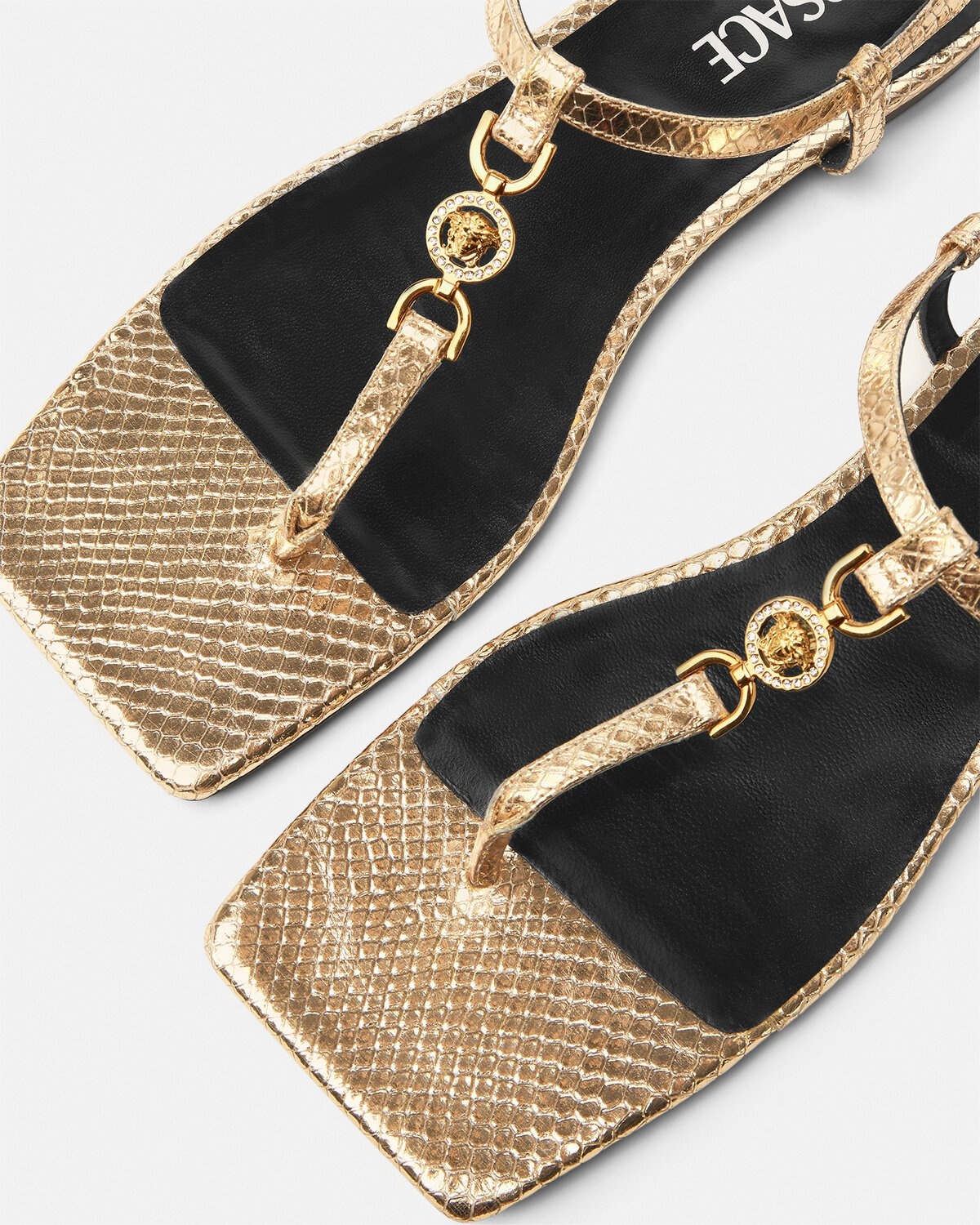 Crystal Medusa '95 Flat Sandals - 4