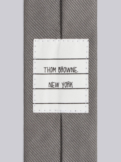 Thom Browne Medium Grey Floral Icon Tie Jacquard Classic Tie outlook