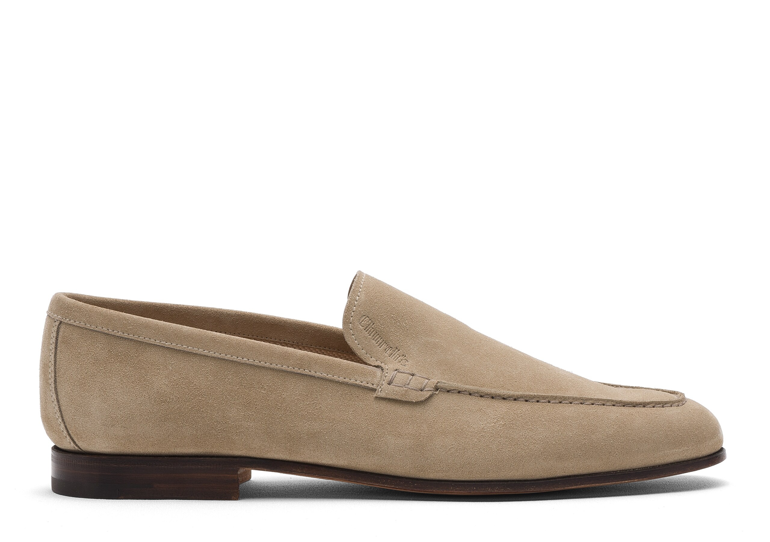 Margate
Soft Suede Loafer Stone - 1