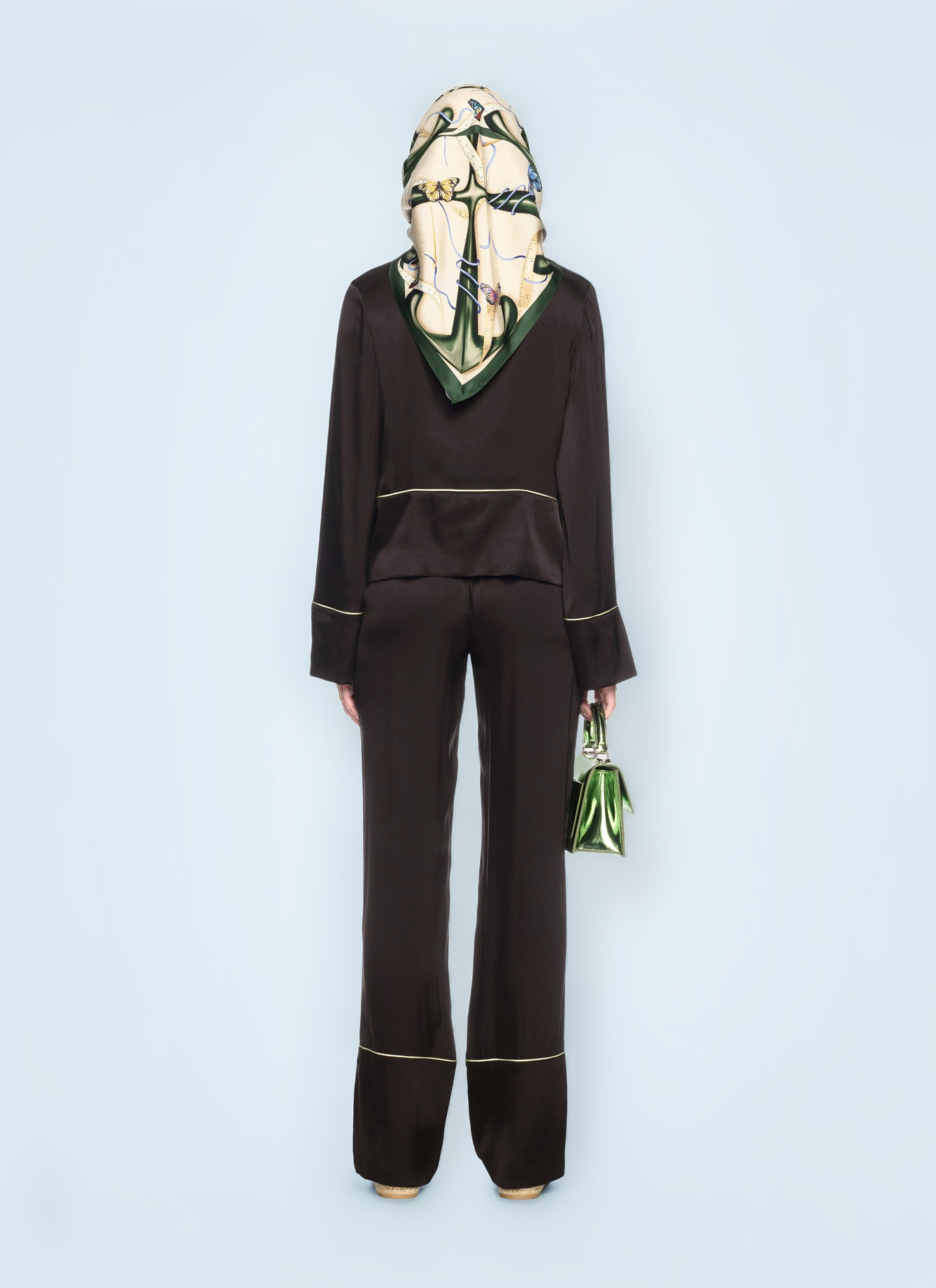 Off White Women Satin Shirt - 3