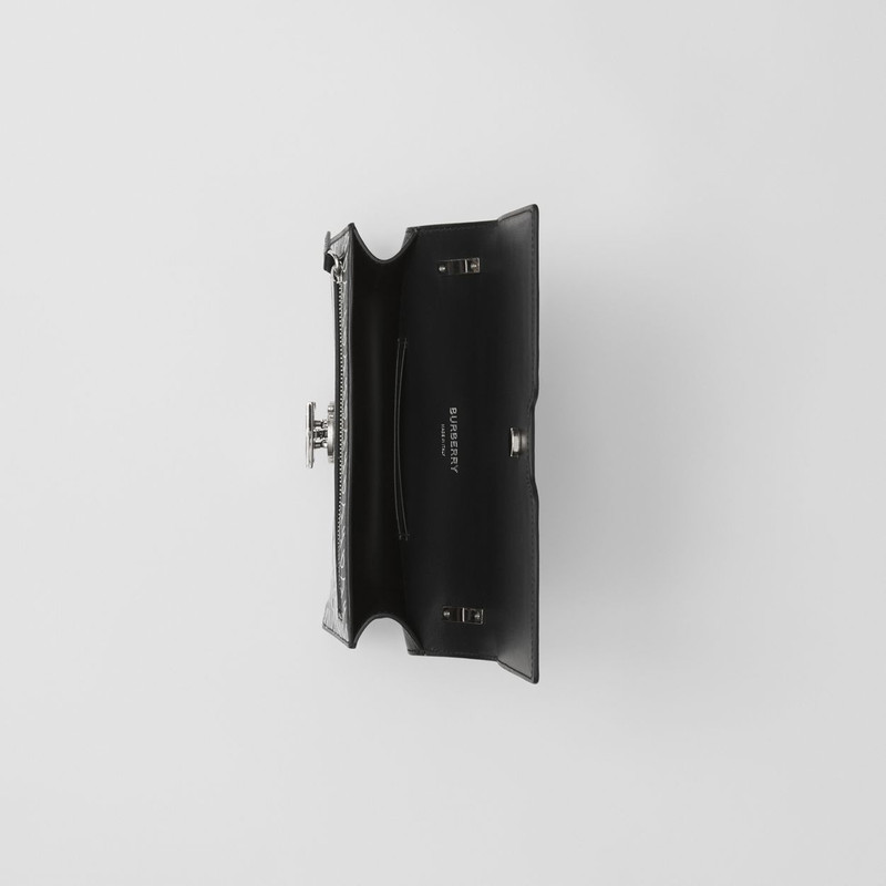 Monogram Print Leather Low Robin Bag 5