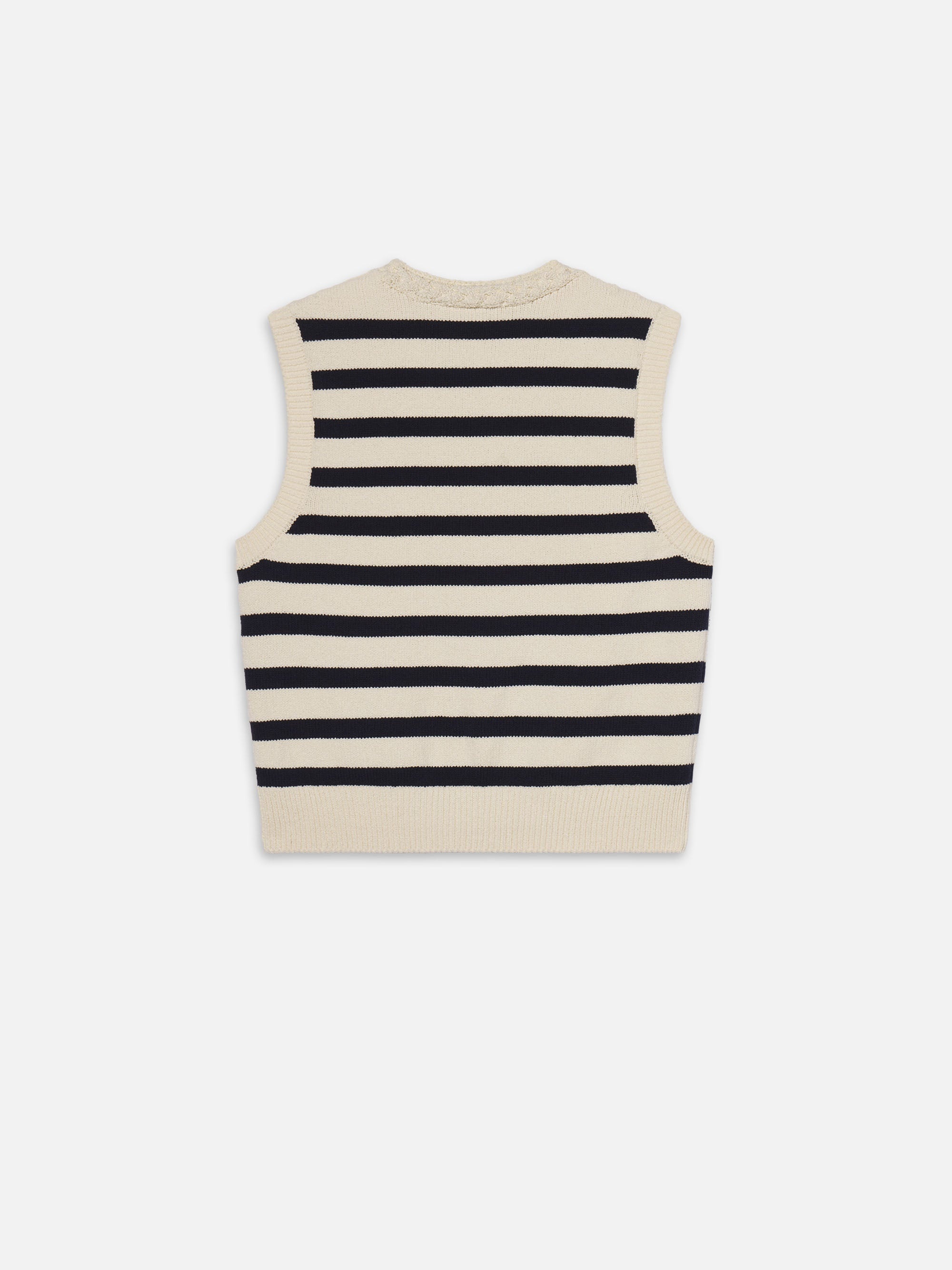 The Harbor Vest in Navy Multi - 4