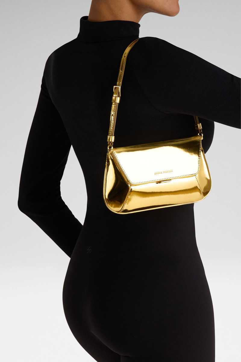 AMI MINI GOLD MIRROR AND GOLD HARDWARE 4