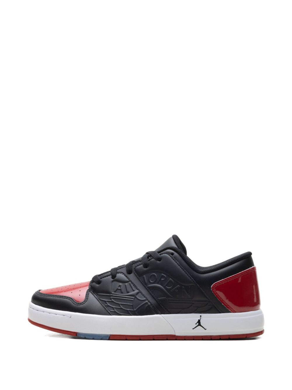 embossed retro sneakers - 3