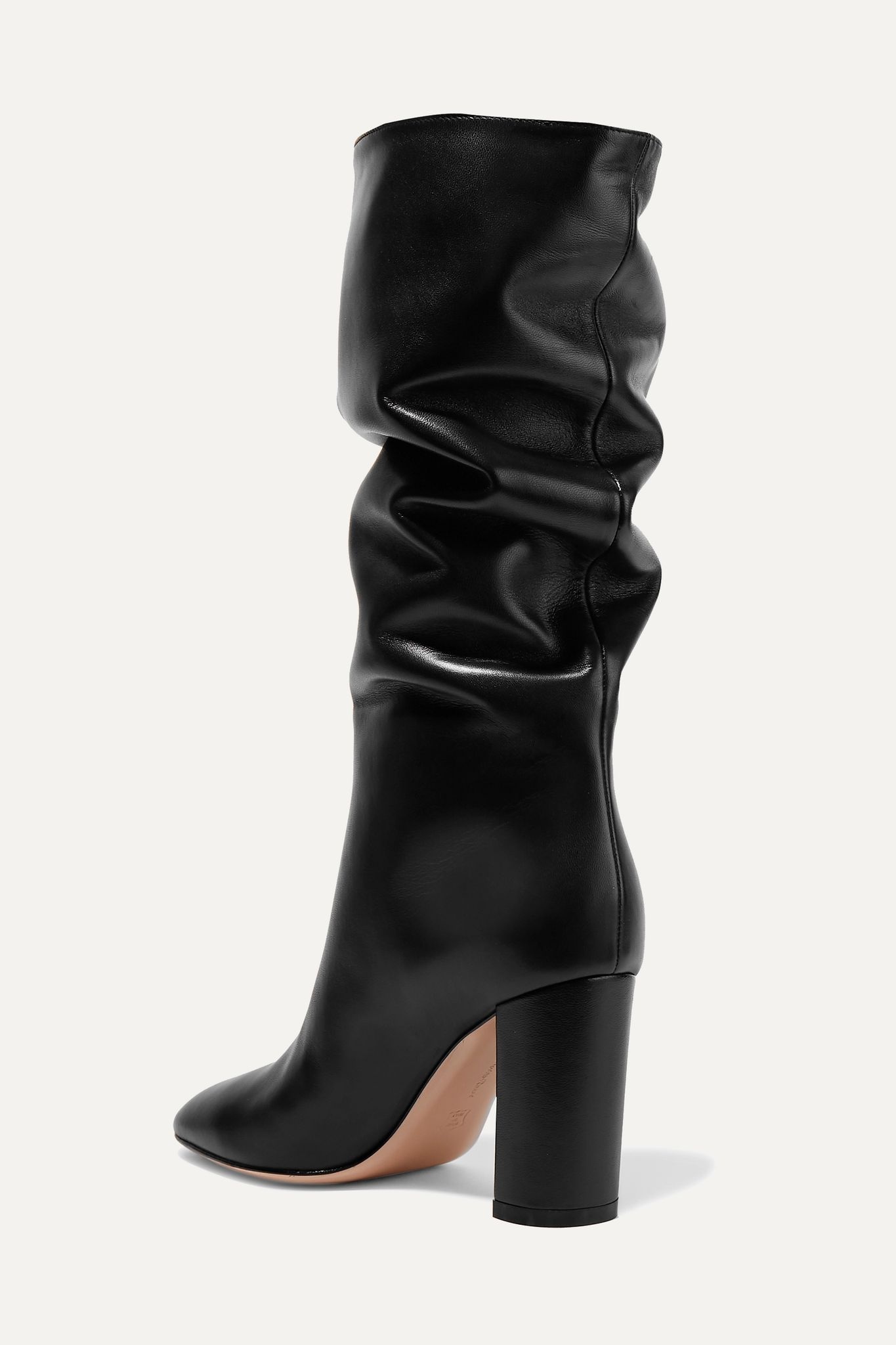 Laura 85 leather knee boots - 4