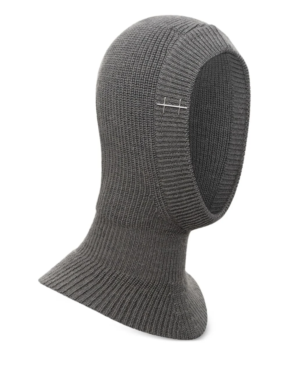 Nebula ribbed-detail balaclava - 1