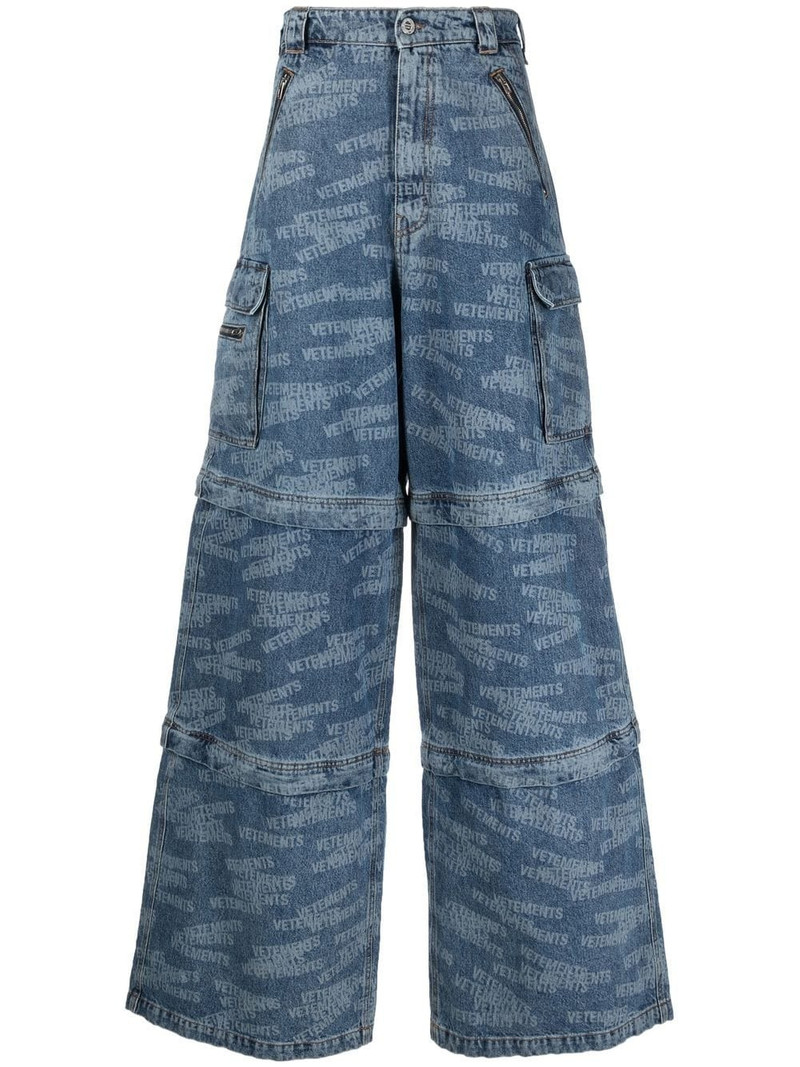 Transformer logo-print jeans 1