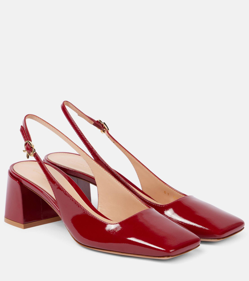 Freeda patent leather slingback pumps - 1