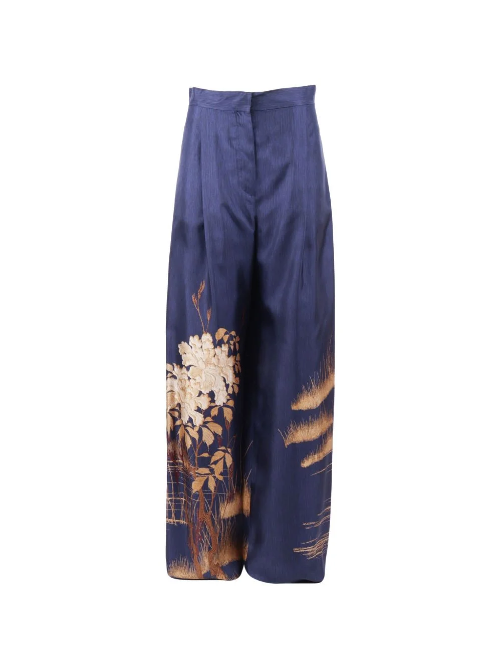 floral-print trousers - 1
