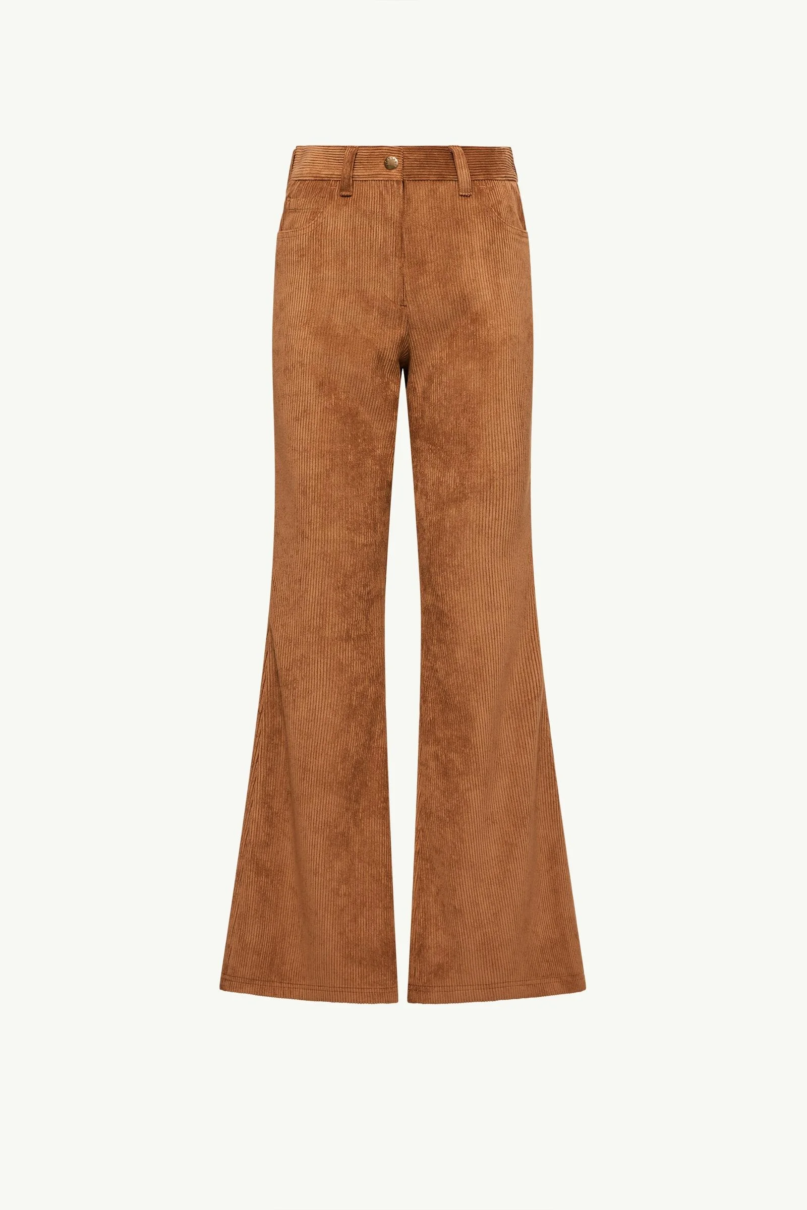 Corduroy Wide Leg Pants - 1