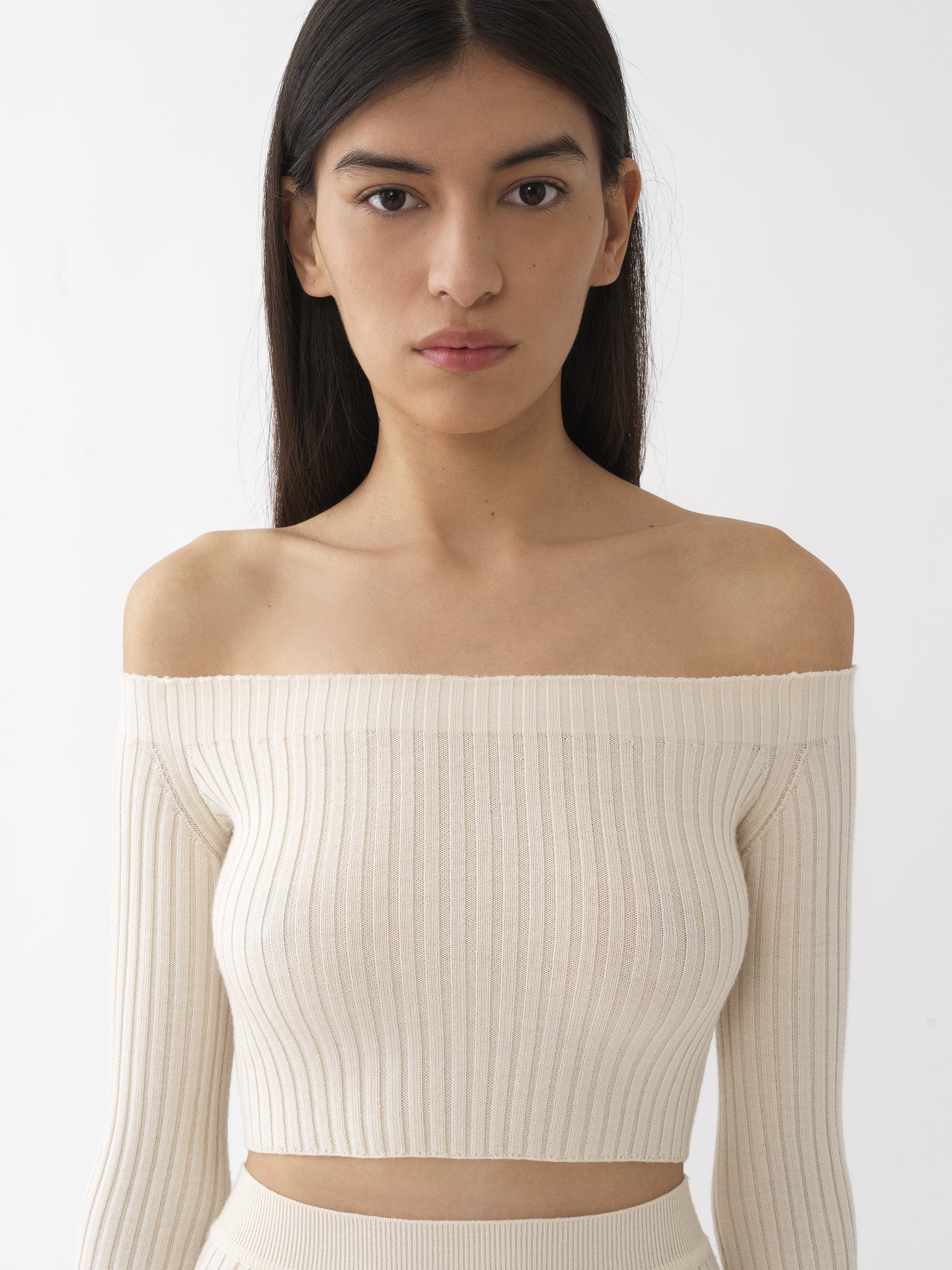 OFF-THE-SHOULDER SWEATER - 2