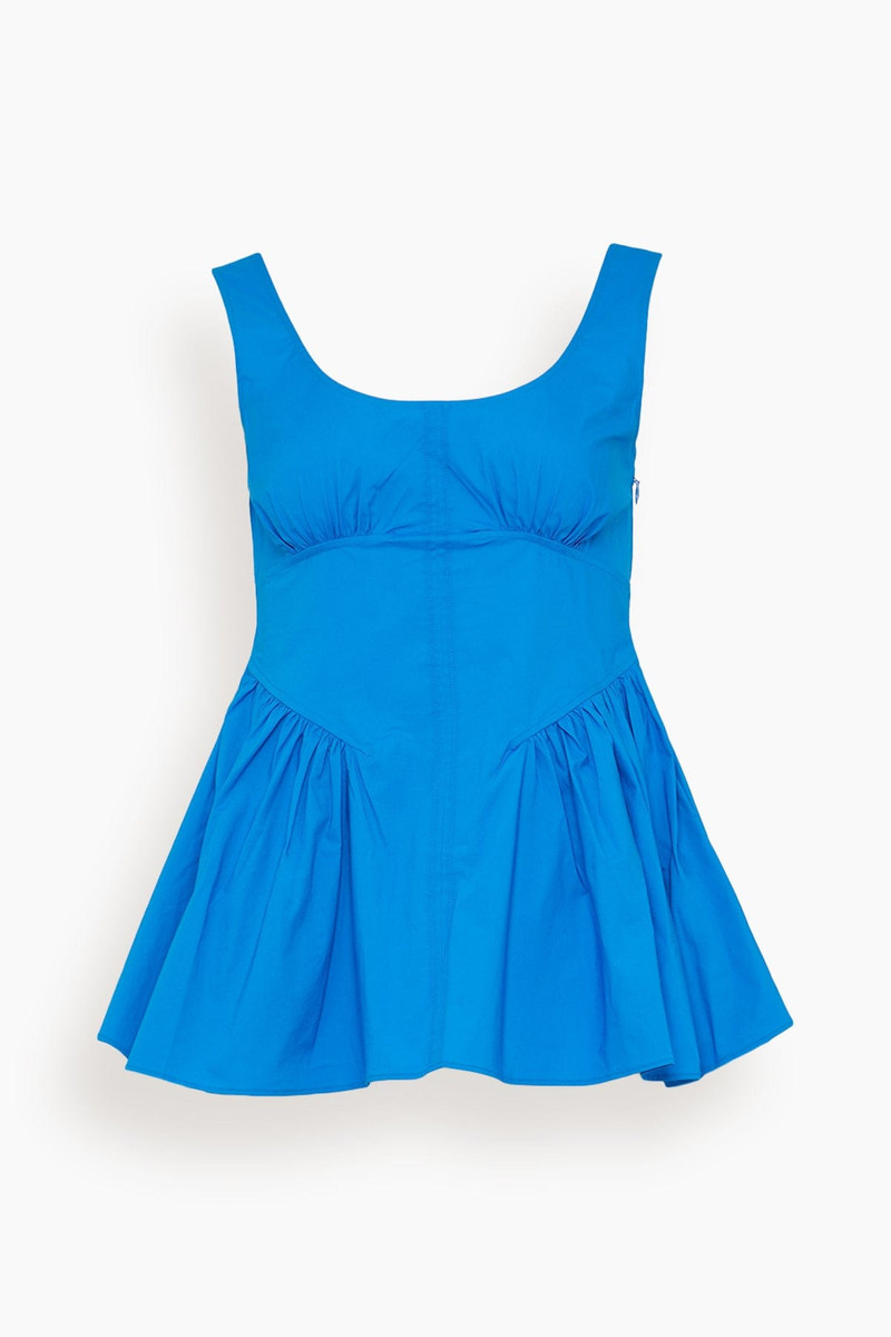 Bader Top in Cyan 1